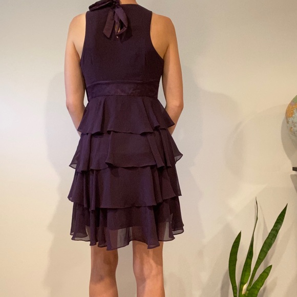 RW&CO. Purple ruffled dress - worn twice - size 4 - Picture 2 of 6